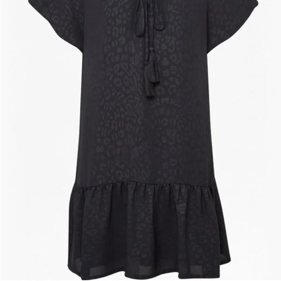 GREAT PLAINS London Minnesota Leopard Print Dress Tunic 4 Like New - Picture 4 of 15